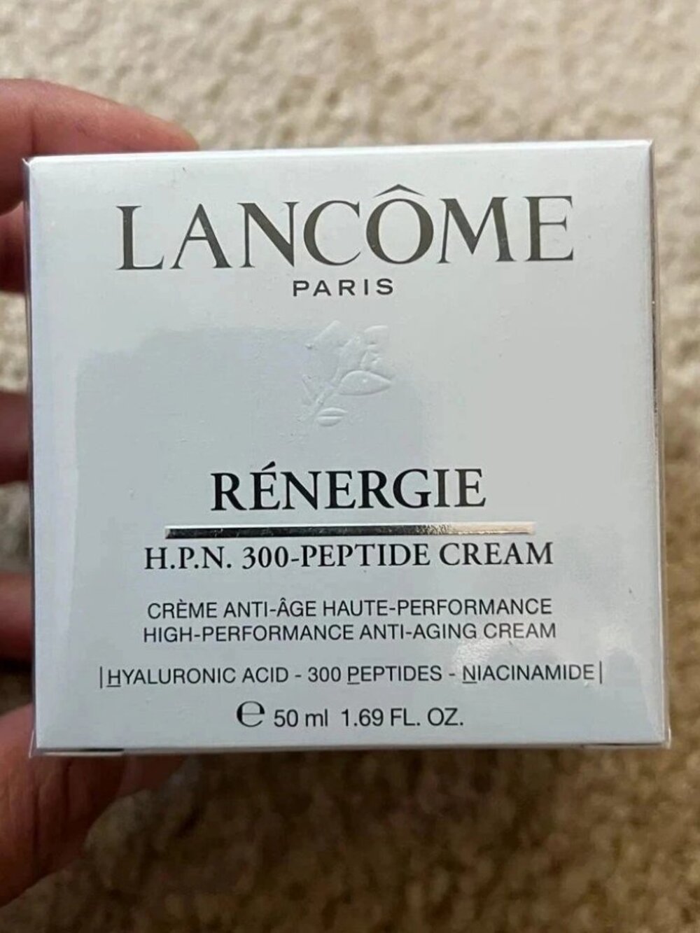 Lancome Renergie HPN 300 Peptide Cream - 1.69 oz / 50ml New & Sealed